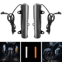 HOGWORKZ&reg; TrueFire&trade; Lower Fairing LED Lights for Harley&reg; Touring turn signal