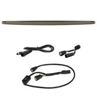 HOGWORKZ&reg; Slimz Sequential Tour Pack LED Light for Harley&reg; Touring Smoked Lens