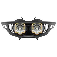 HOGWORKZ&reg; Silvertooth Performance LED Headlight for Harley&reg; Road Glide '23.5+ front