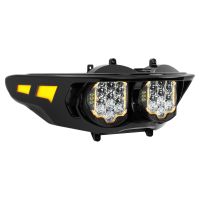 HOGWORKZ&reg; Silvertooth Performance LED Headlight for Harley&reg; Road Glide '23.5-'26